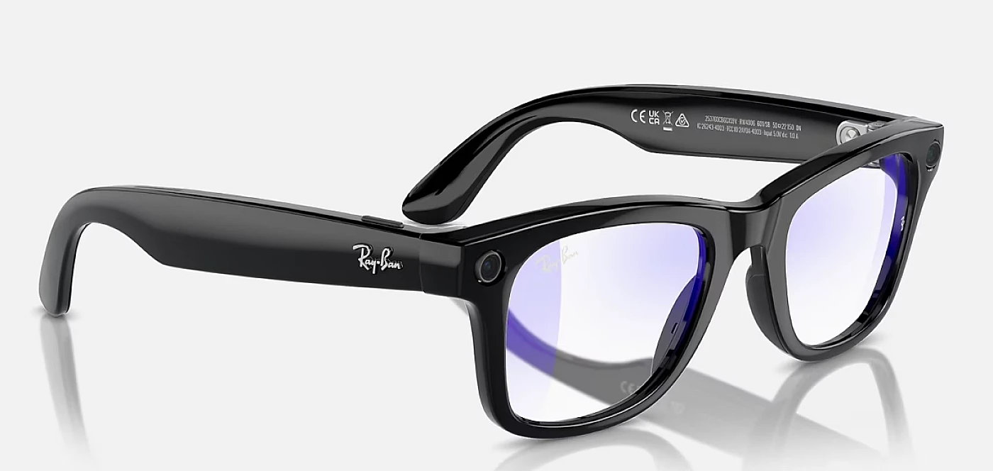 Солнцезащитные очки Ray-Ban Meta Wayfarer 4008 601/SB фото 3