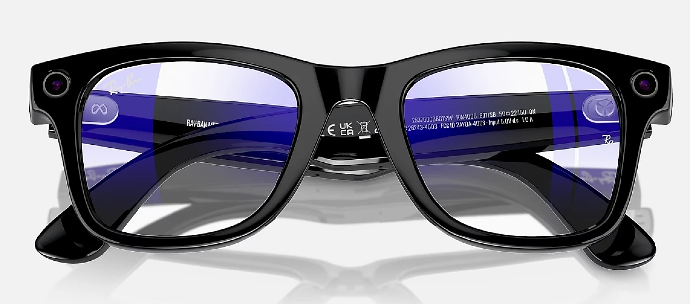 Солнцезащитные очки Ray-Ban Meta Wayfarer 4008 601/SB фото 4