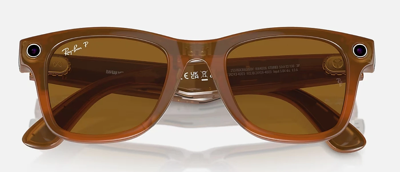 Очки Ray-Ban Meta Wayfarer 4008 6706/83 фото 4
