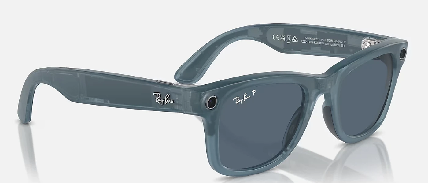 Очки Ray-Ban Meta Wayfarer 4008 6755/2V фото 3