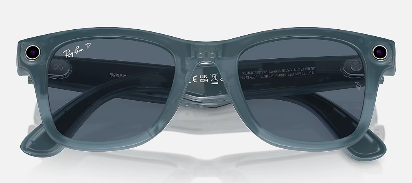Очки Ray-Ban Meta Wayfarer 4008 6755/2V фото 4