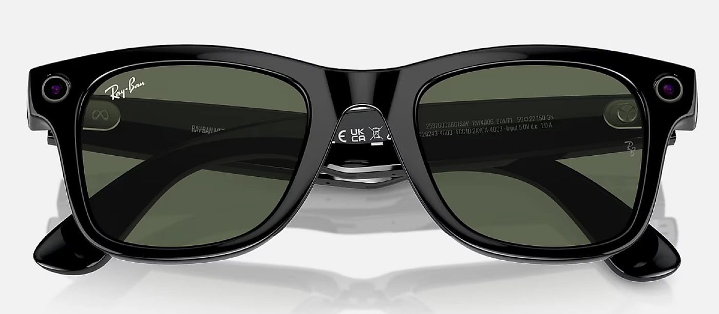 Солнцезащитные очки Ray-Ban Meta Wayfarer 4008 601/71 фото 4