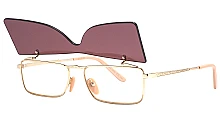 Женские солнцезащитные очки Gucci 0363S 002 мини фото 2
