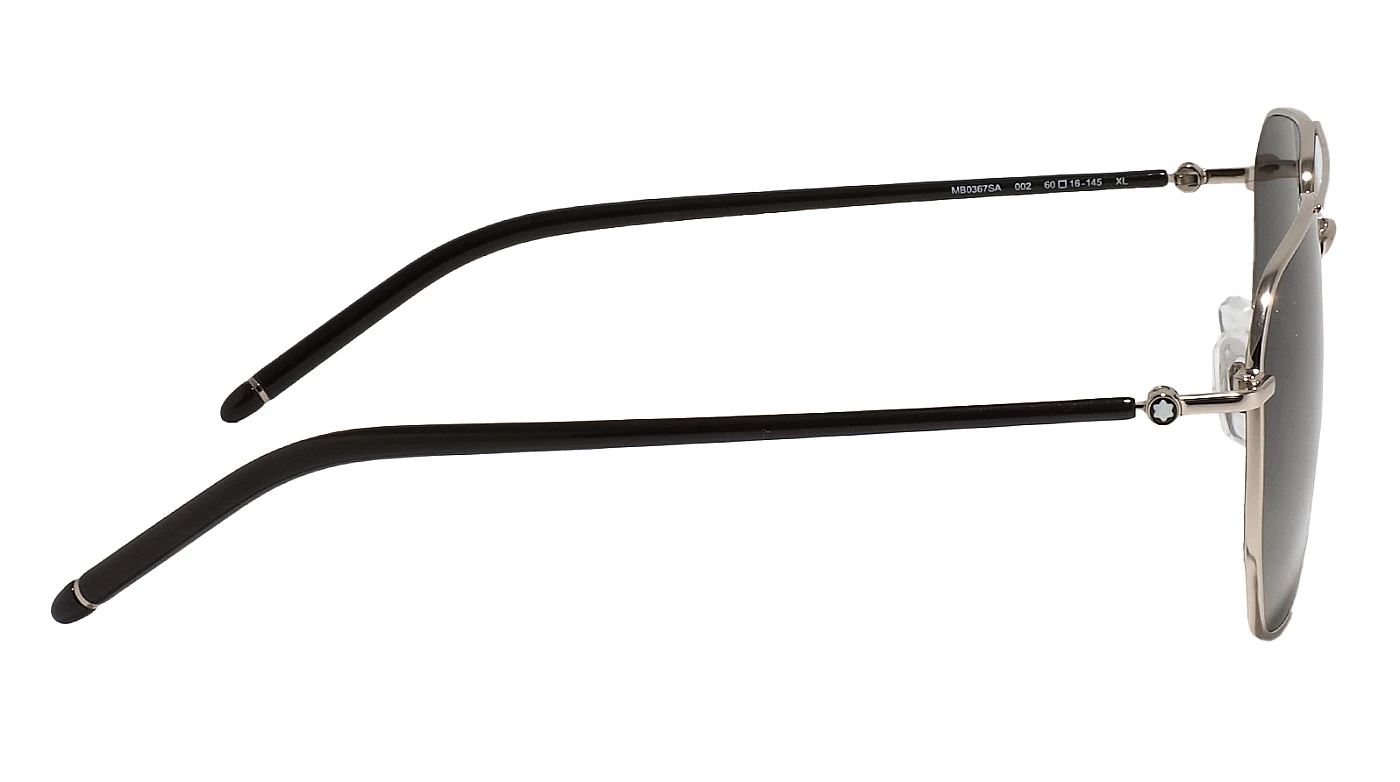 Мужские солнцезащитные очки Montblanc 0367SA 002 фото 3