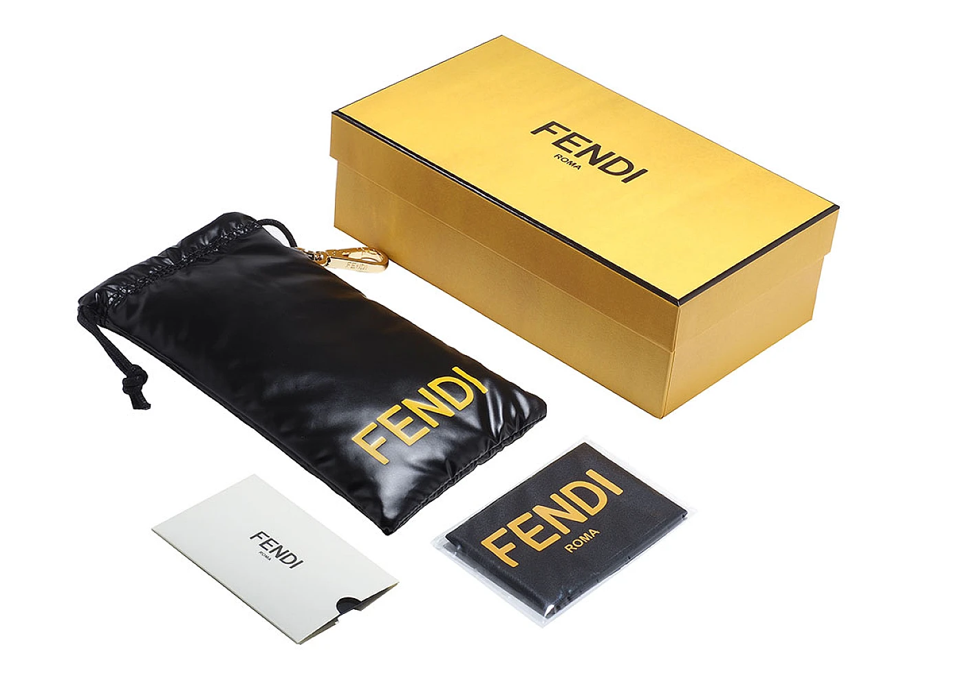 Женские солнцезащитные очки Fendi 40029U 01B 59 фото 5