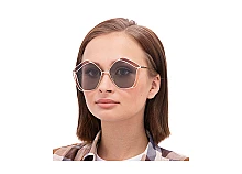 Женские солнцезащитные очки Chloe 0026S 002 мини фото 4