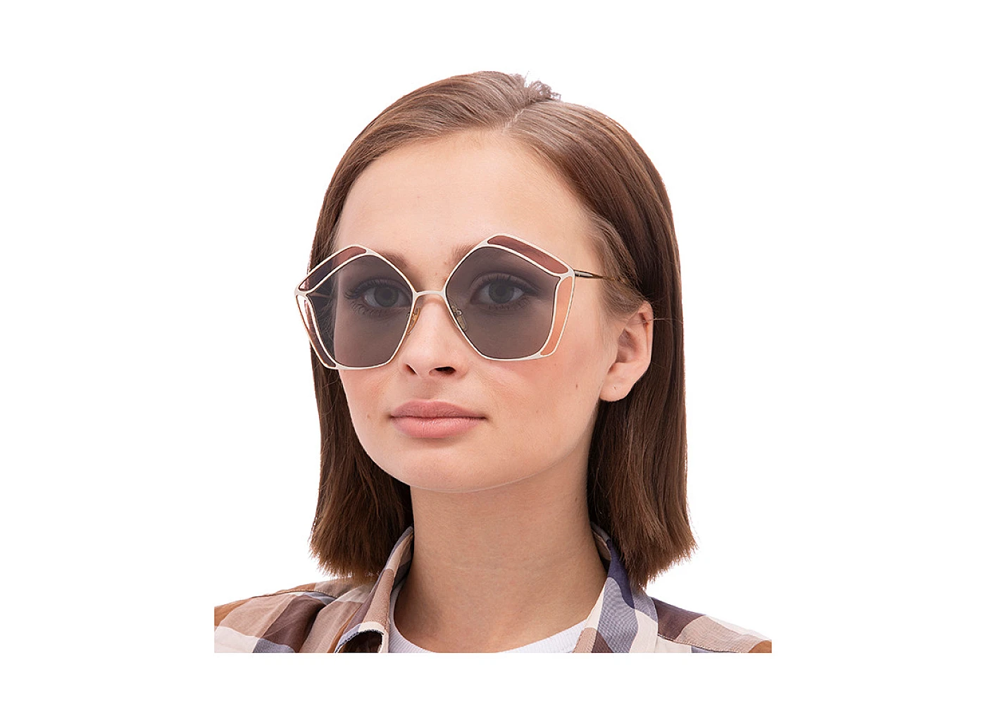 Женские солнцезащитные очки Chloe 0026S 002 фото 4