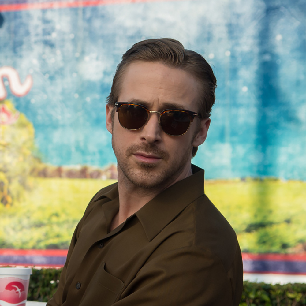 Райан Гослинг в очках Ray-Ban Clubmaster в фильме «Ла-Ла Ленд»