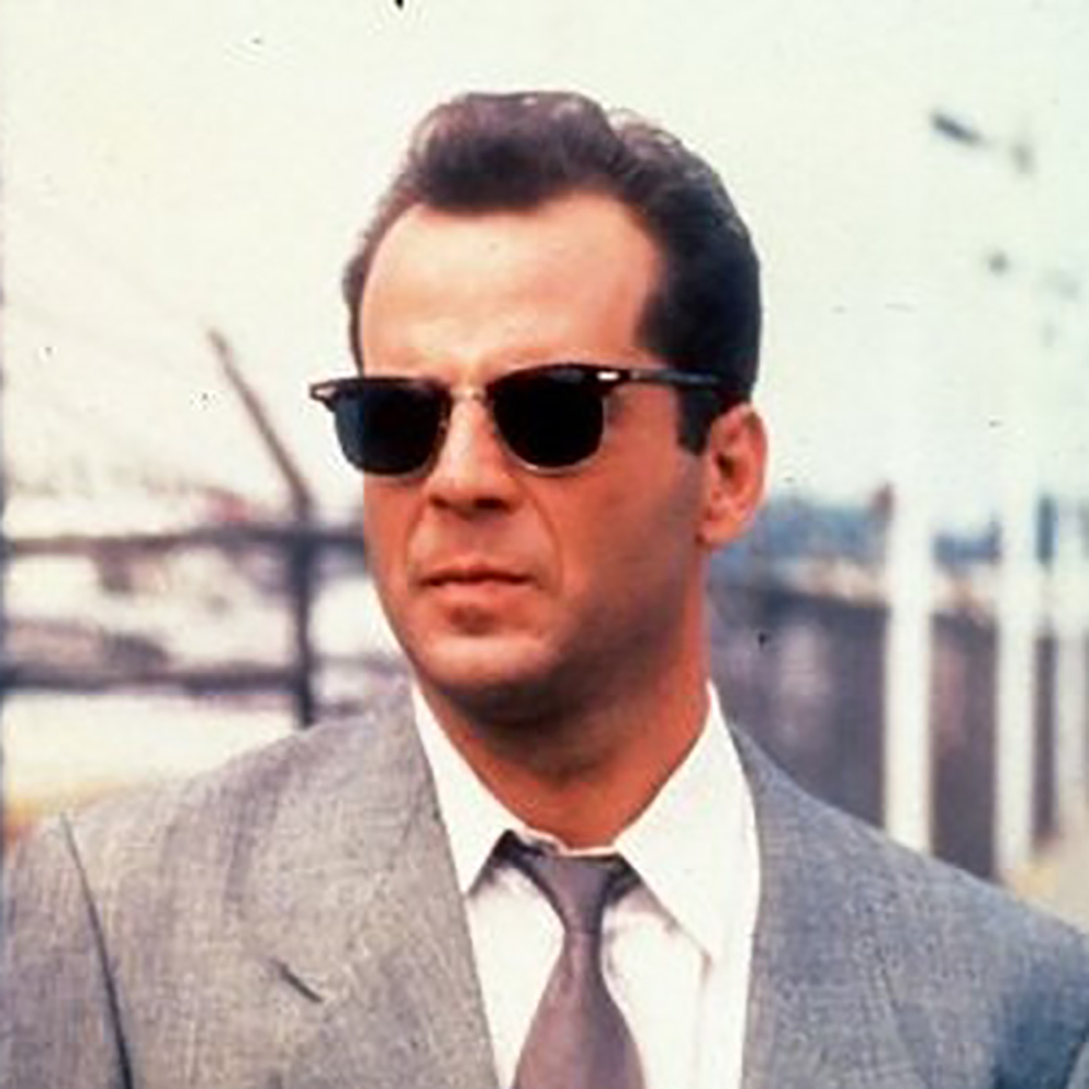 Брюс Уиллис в очках Ray-Ban Clubmaster