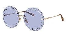 Женские солнцезащитные очки Chloe 0110S 001 мини фото 1