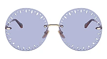 Женские солнцезащитные очки Chloe 0110S 001 мини фото 2