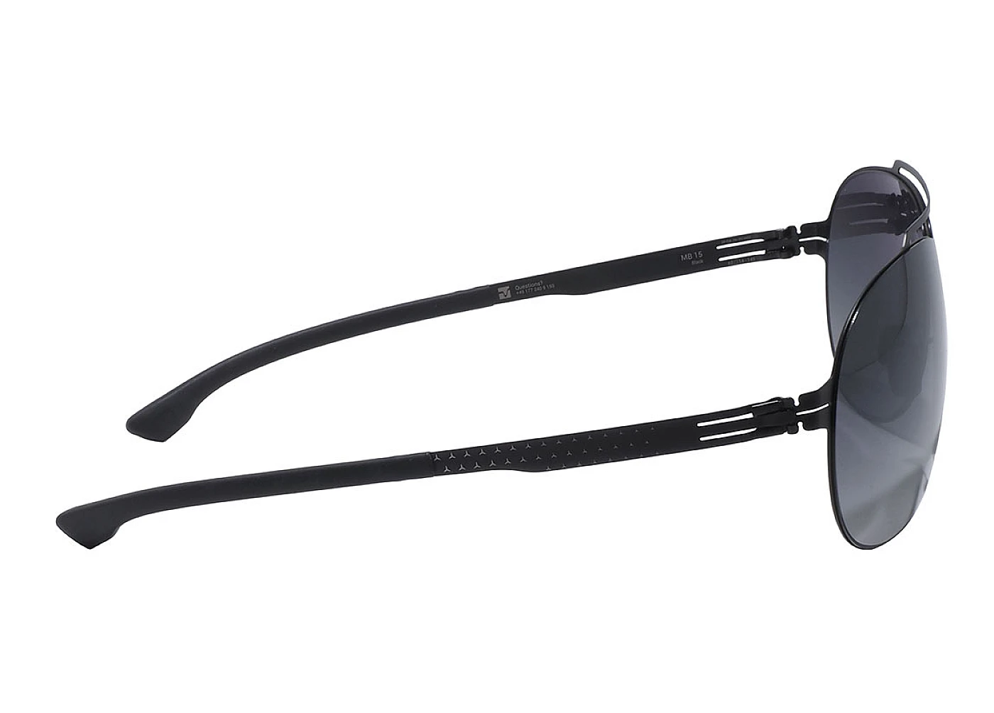 Солнцезащитные очки Ic! Berlin MB 15 Black Black-Clear фото 3