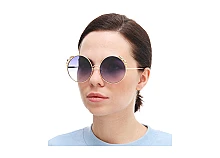 Женские солнцезащитные очки For Arts Sake Lindy Black QD1 мини фото 5
