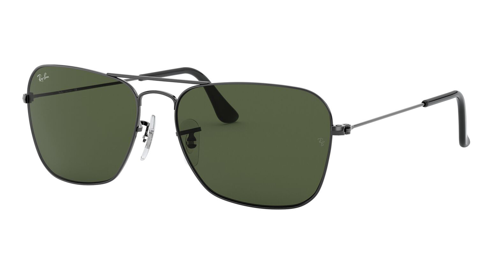 Ray-Ban Caravan RB 3136 004 мужская мода квадратная рамка солнцезащитные очки вождение спорт на открытом воздухе рыбалка очки ретро солнцезащитные очки
