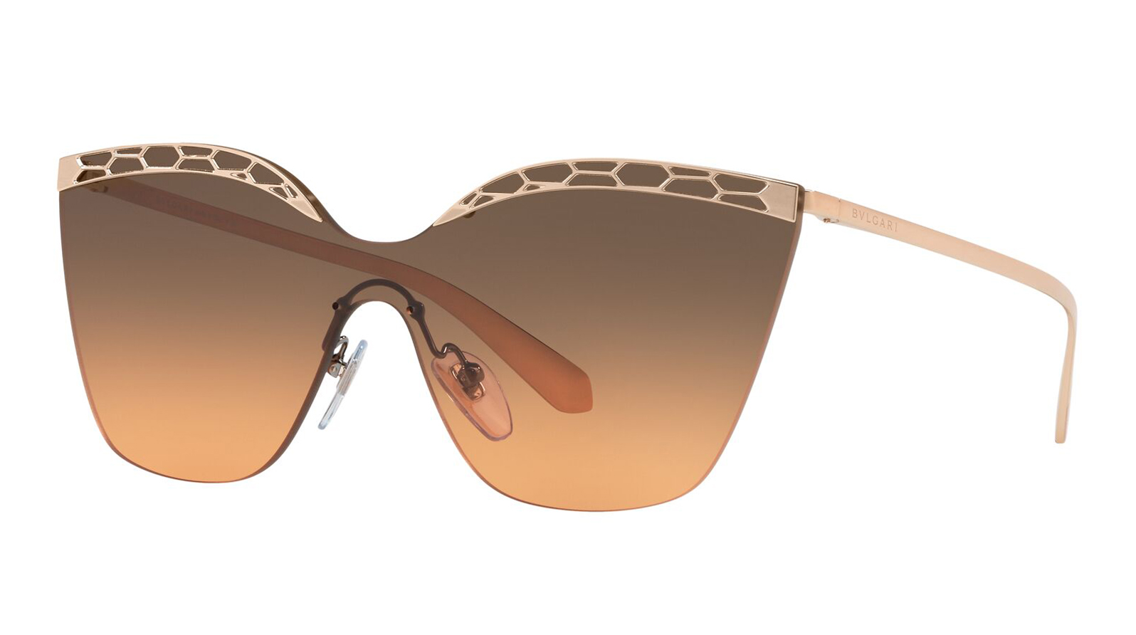Bvlgari 6093 201418 7 ов стильные женские солнцезащитные очки без оправы модные градиентные линзы солнцезащитные очки леди дизайнер оттенки uv400 очки